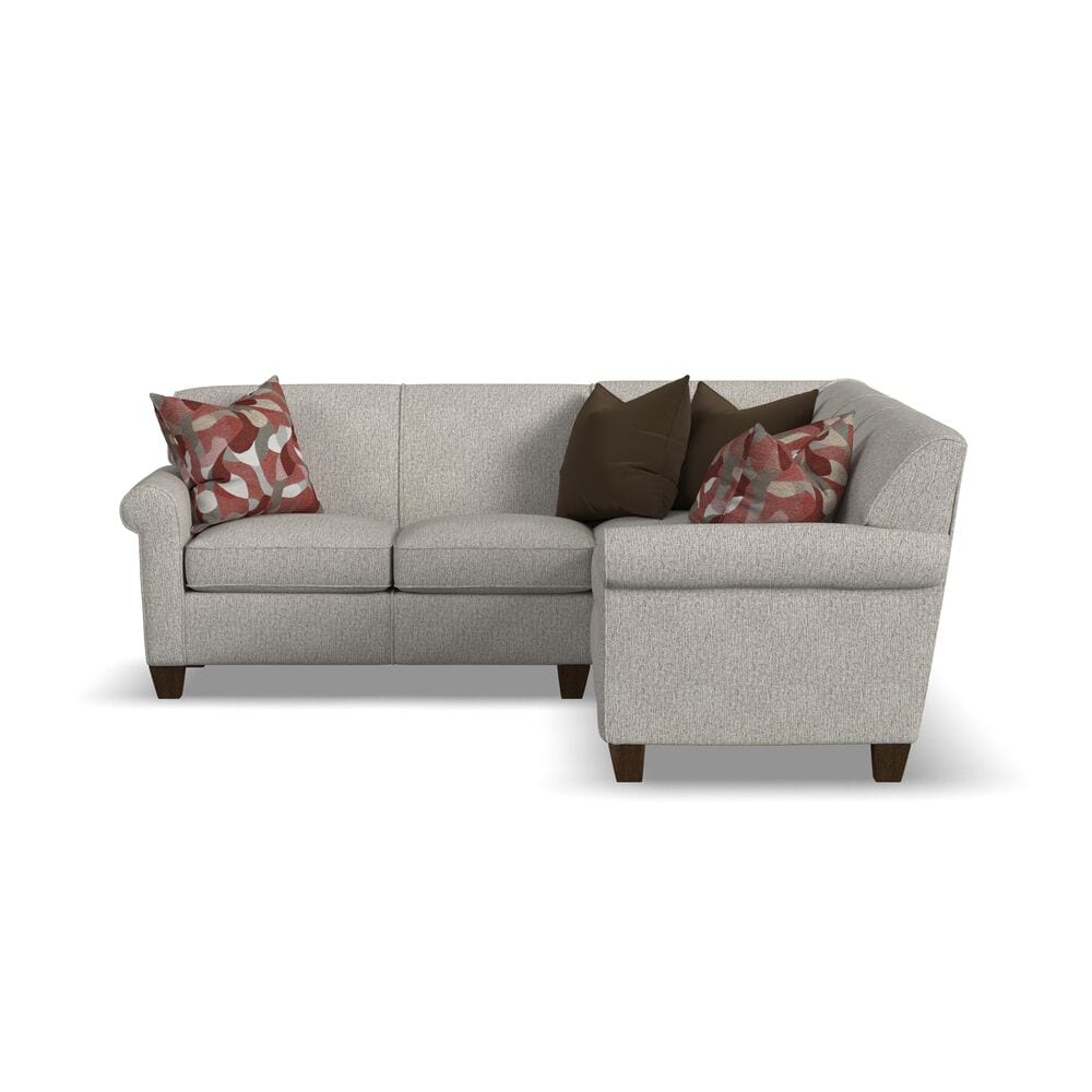 FLEXSTEEL Dana 2-Piece Sectional in Driftwood, , large