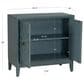 Linon Home Decor Dian Diamond 2-Door Cabinet in Blue, , large