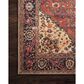 Loloi Loren LQ-07 2"3" x 3"9" Red and Navy Area Rug, , large