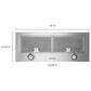 Whirlpool 30" 400 CFM Under Cabinet Range Hood in Stainless Steel, , large