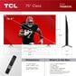 TCL 75" Class Q6 4K UHD HDR QLED with Google TV in Black - Smart TV, , large