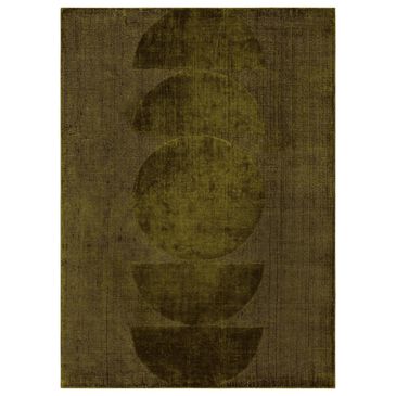 Karastan Bobby Berk Luna 4" x 6" Moss Area Rug, , large