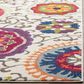 Safavieh Monaco MNC233A-3 3" x 5" Ivory/Multi Area Rug, , large