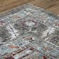 RIZZY Signature 2"6" x 8" Gray and Multicolor Runner, , large