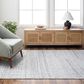 Surya Pompei Charcoal, Black, White, Light Slate, Beige and Teal 10" x 14" Area Rug, , large