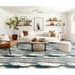 Stanton Illusionist Vanishing Point Carpet in Tide, , large