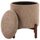 Lumisource Daniella Storage Ottoman in Brown, , large