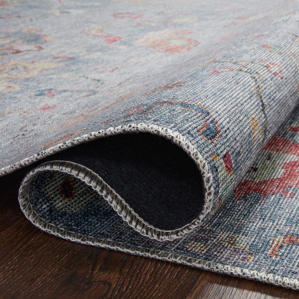 Loloi II Elysium Denim and Multicolor 5&#39; x 7&#39;6&quot; Area Rug, , large