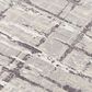 RIZZY Couture 8" x 10" Ivory and Gray Area Rug, , large