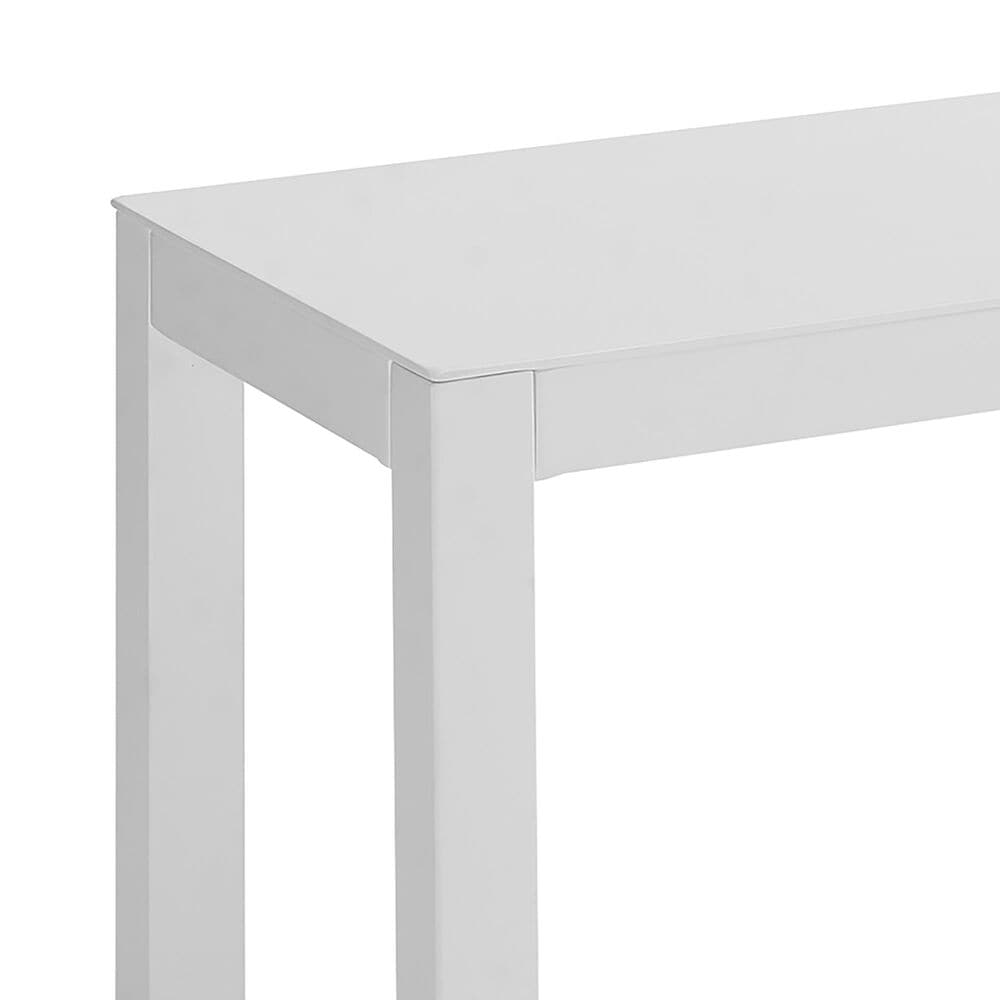 Linon Home Decor Holland Outdoor Bench in White, , large