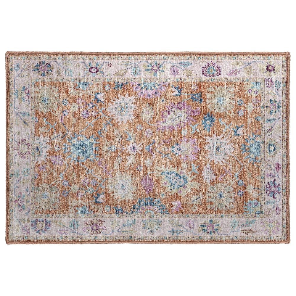 Dalyn Rug Company Hatay 1"8" x 2"6" Orange Area Rug, , large