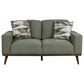 Golden Wave Furniture Heath Stationary Loveseat in Olive, , large