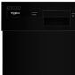 Whirlpool 18" Small-Space Compact Dishwasher with with Stainless Steel Tub in Black, , large