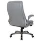 Valor Living Executive Chair with Grey Upholstery in Titanium, , large