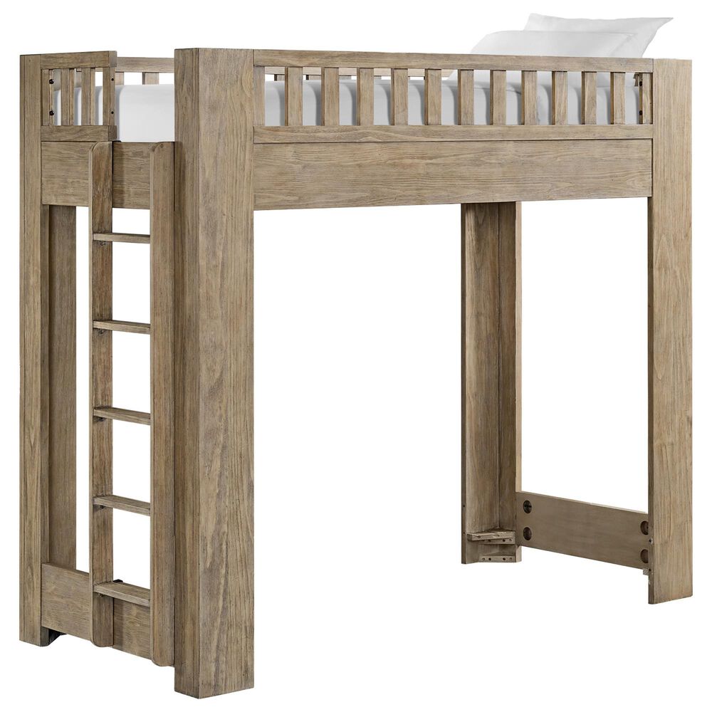 Eastern Shore Twin Loft Bed in Sandstone, , large