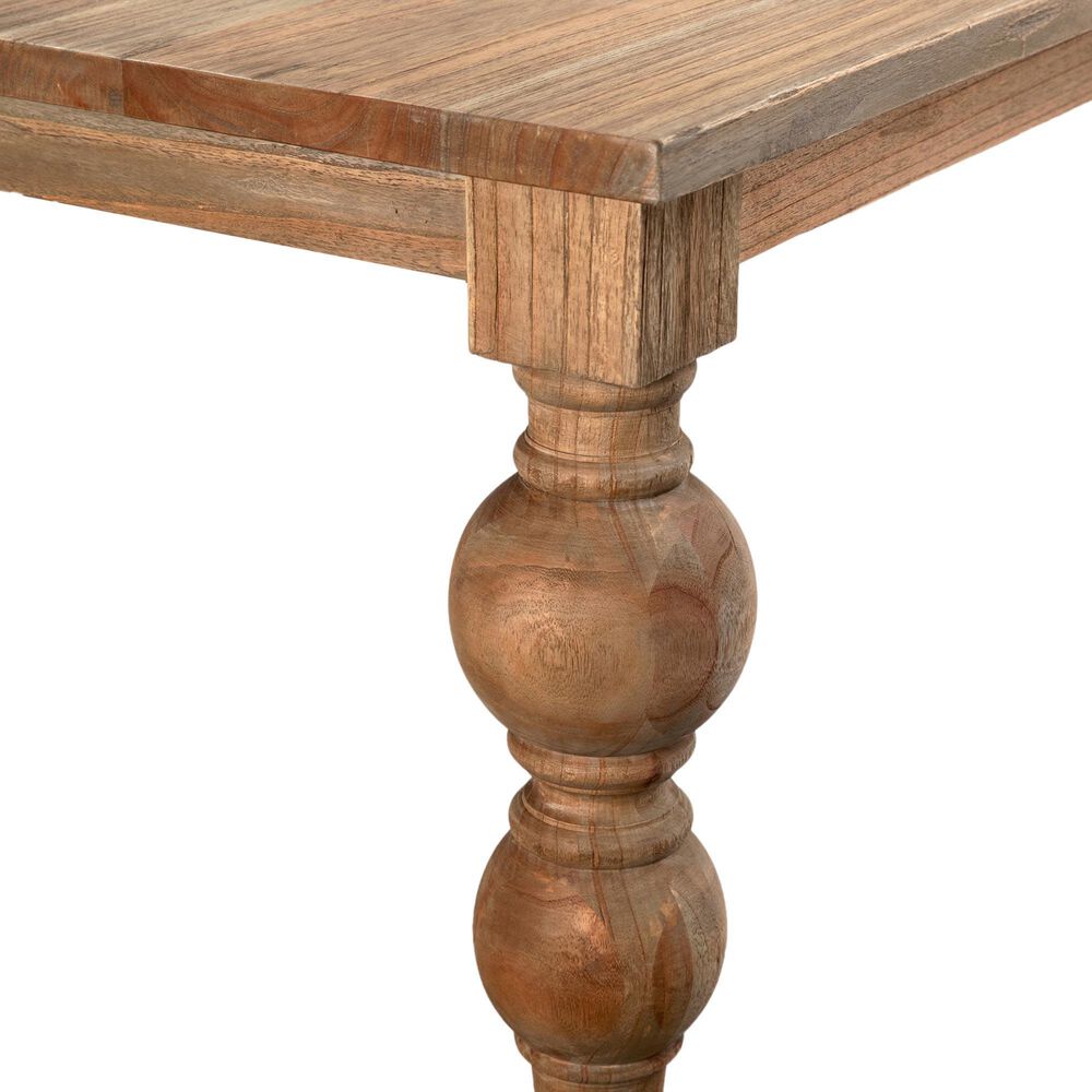 Blue Sun Designs Campbell 78" Dining Table in Weathered Natural - Table Only, , large