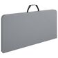 DHP 38.5" Fold-in-Half Card Table with Handle in Gray, , large