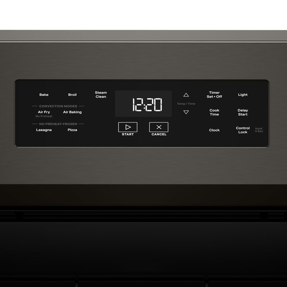 Whirlpool 5 Cu. Ft. Freestanding Gas Range in Black Stainless Steel, , large
