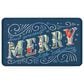 Mohawk Dri-Pro Deluxe Holiday Joy Merry 1"6" x 2"6" Multicolor Door Mat, , large