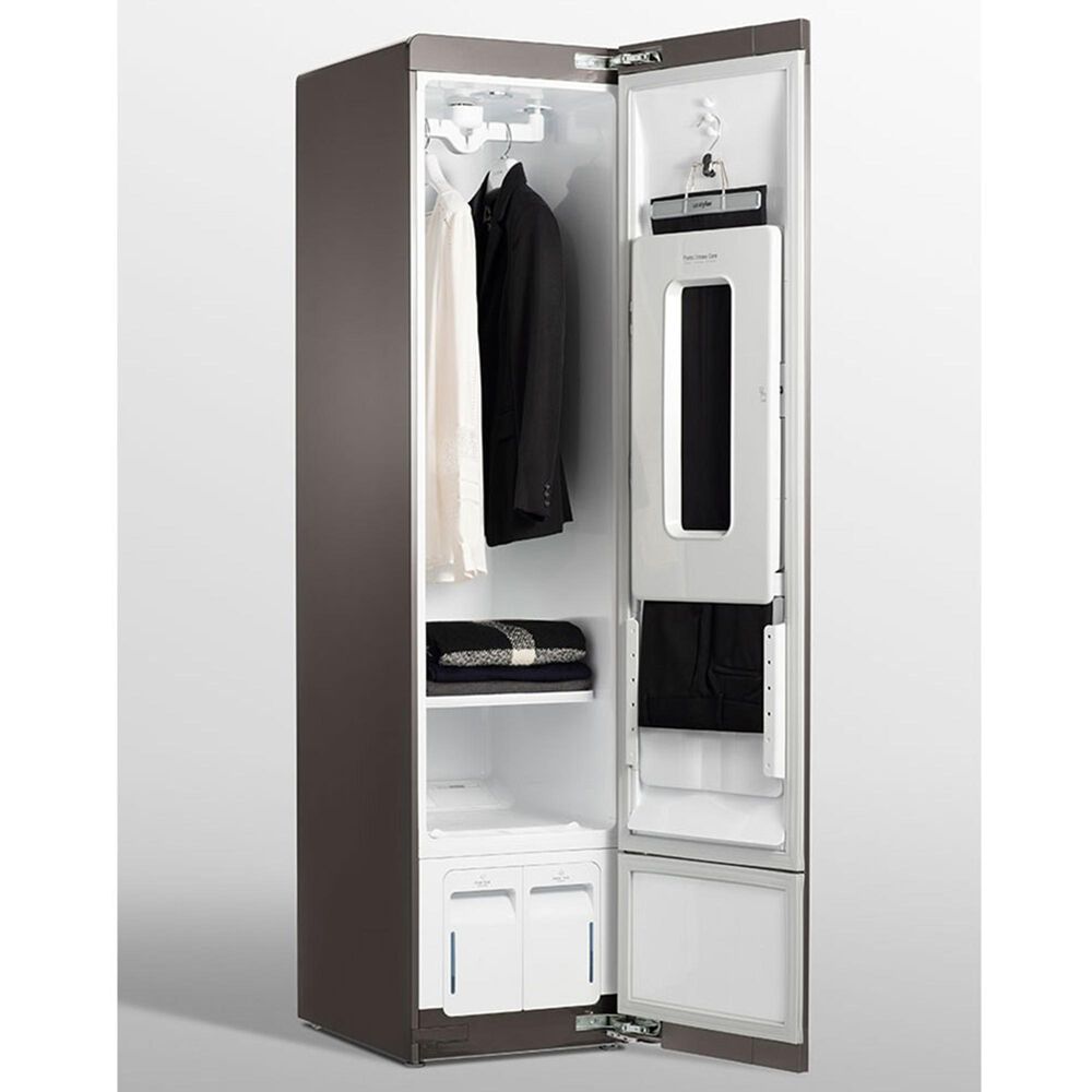 LG Smart WI-fi Enabled Steam Clothing Care System in Mirror, , large