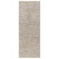 Surya Masterpiece Medium Gray, Light Gray, Cream and Ice Blue 2"7" x 7"3" Runner, , large