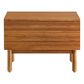 Natural Bamboo Furnishings Malibu 1 Drawer Nightstand, , large