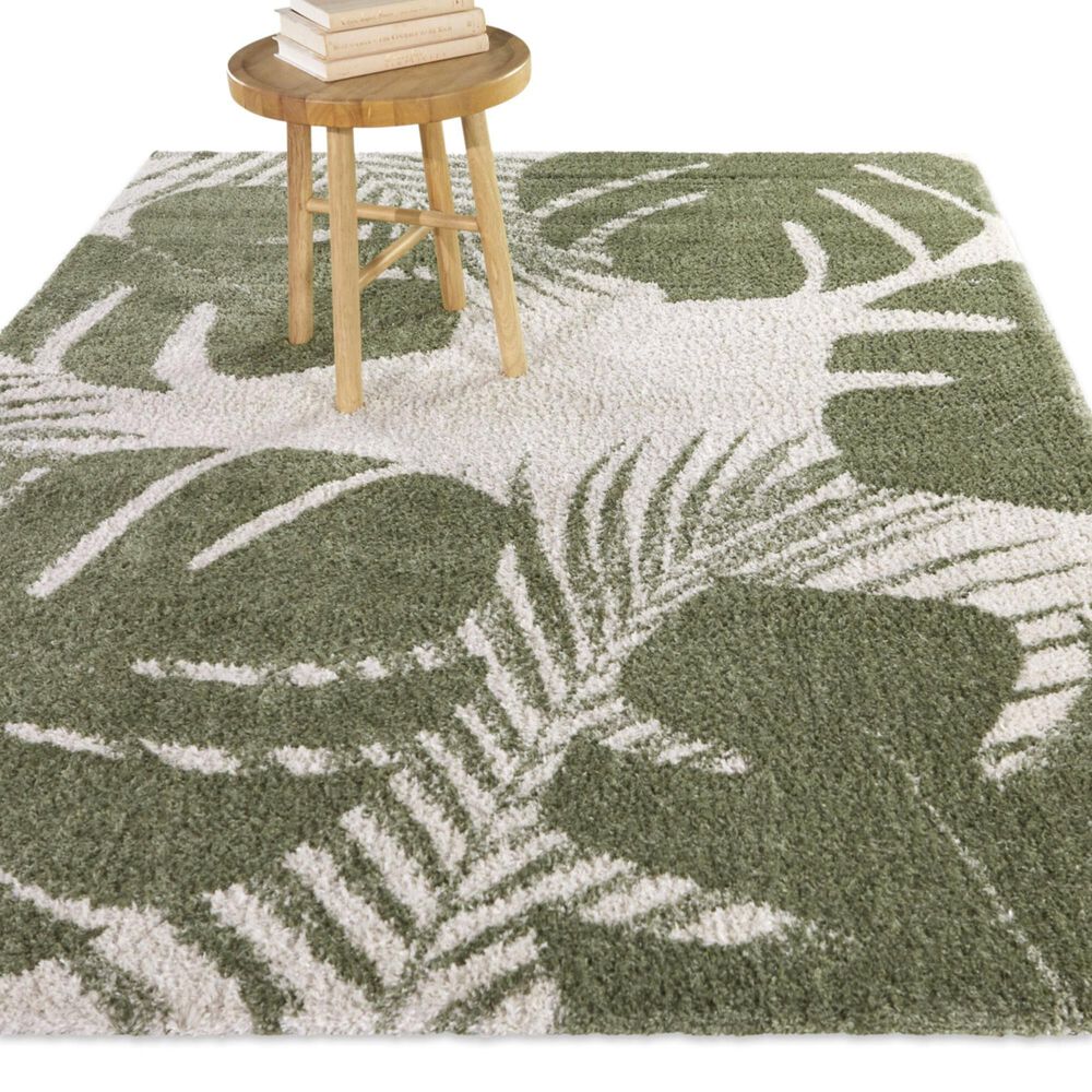 Balta Rugs Perutz 4&#39;4&quot; x 6&#39; Green Area Rug, , large