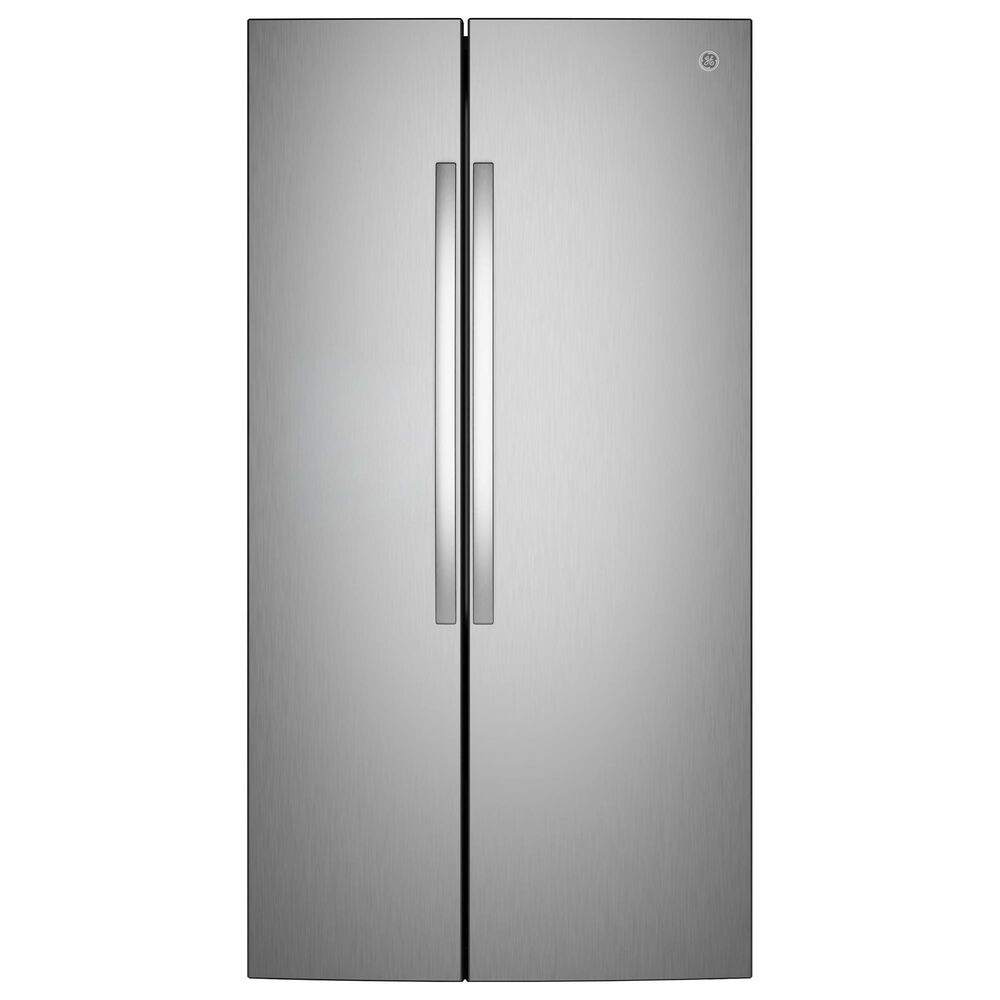 GE Appliances 24 Cu. Ft. Counter-Depth Side-By-Side Refrigerator in Fingerprint Resistant Stainless, , large