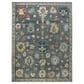 Amer Rugs Jaigarh 10" x 14" Pebble Gray and Ivory Area Rug, , large