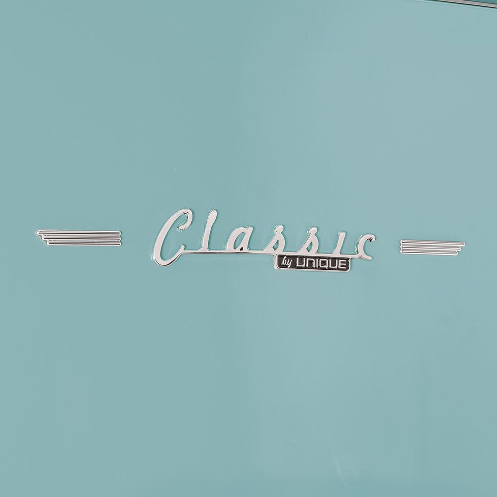 Unique Appliances Classic Retro 17 Cu. Ft Bottom Mount Refrigerator in Ocean Mist Turquoise, , large