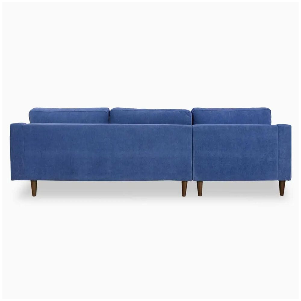 37B Anderson 2-Piece Left Facing Sectional in Blue Denim, , large