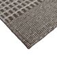 Harounian Rugs Kilim Casablanca 6" x 9" Brown and Natural Area Rug, , large