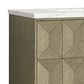 James Martin Vanities Emmeline 36" Single Bathroom Vanity in Pebble Oak with 3 cm Ethereal Noctis Quartz Top and Rectangular Sink, , large