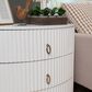 Linon Home Decor Chantel 3-Drawer Nightstand in White, , large