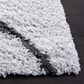 Safavieh August Shag AUG572F 9" x 12" Ivory and Grey Area Rug, , large