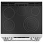 Cafe 30" Slide-In Front Radiant and Convection Range in Stainless Steel, , large