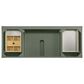 James Martin Vanities Breckenridge 60" Single Bathroom Vanity in Smokey Celadon with 3 cm Eternal Jasmine Pearl Quartz Top, Rectangular Sink and FreePower Wireless Charger, , large