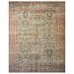 Amber Lewis x Loloi Georgie 7"6" x 9"6" Jade and Sunset Area Rug, , large