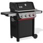 Weber Spirit E-425 4-Burner Liquid Propane Gas Grill in Black, , large