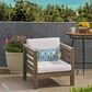 Hearth and Haven Oana Outdoor Club Chair with Cushion in Gray, , large