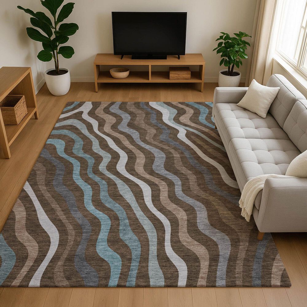 Dalyn Rug Company Kenner KN4 Chocolate 8' x 10' Area Rug, , large