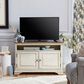 Belle Furnishings Morgan Creek 46" TV Console in White, , large