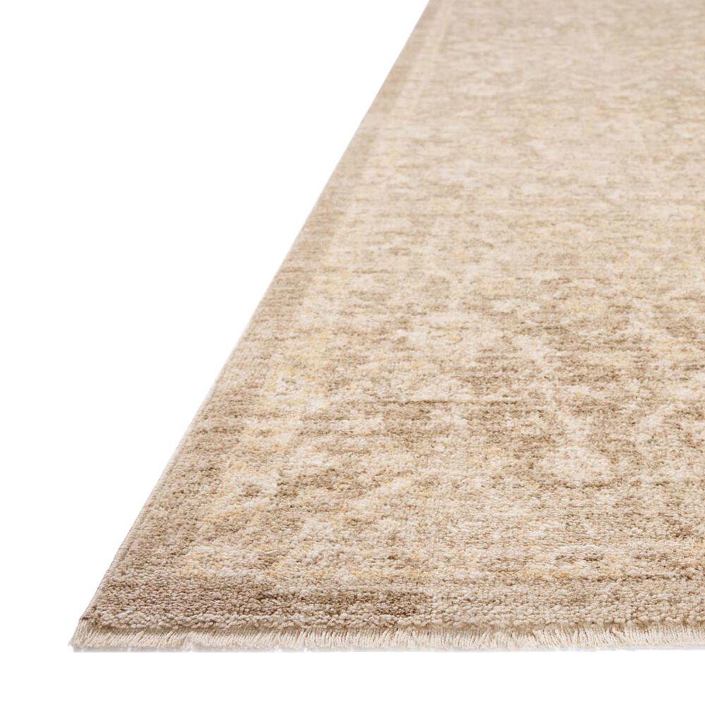 Chris Loves Julia x Loloi Palma Bark and Natural 3'6" x 5'6" Area Rug, , large