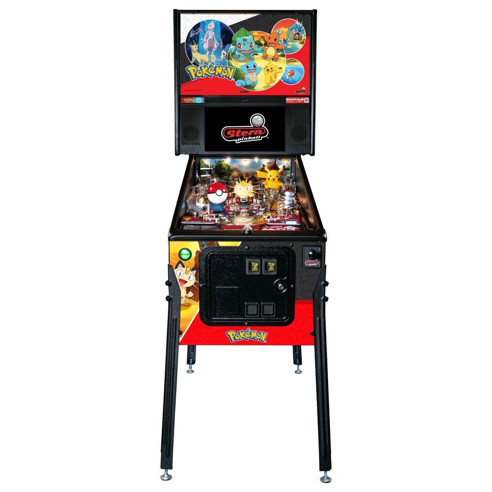 Stern Pinball Pokemon Pro Edition Pinball Machine in Multicolor, , large