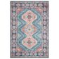 Loloi II Skye SKY-03 2"3" x 3"9" Turquoise and Terracotta Scatter Rug, , large