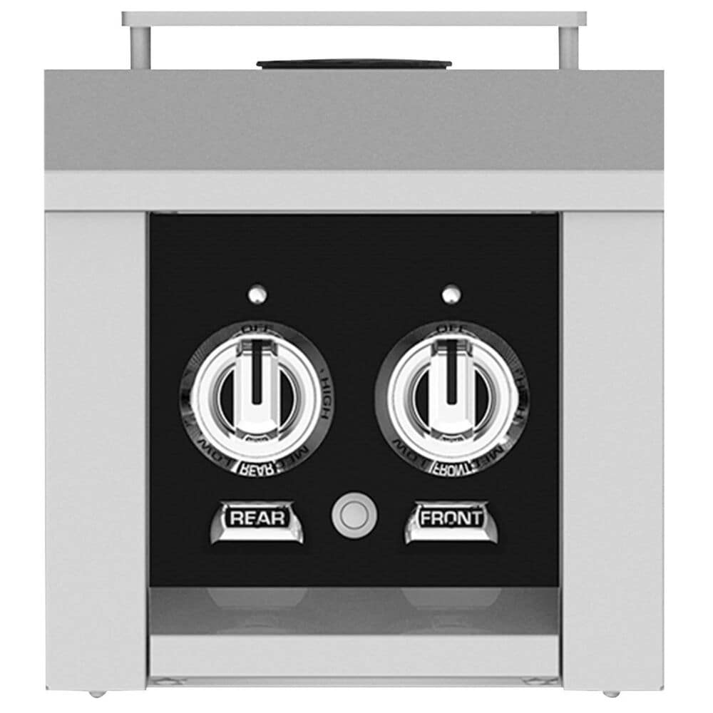 Hestan 12" Built-In Liquid Propane Double Side Burner in Stealth Black, , large
