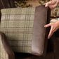 Best Home Furnishings Keatling Accent Chair in Dark Brown and Moss, , large