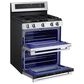 LG 6.9 Cu. Ft. Smart Gas Double Oven Freestanding Range in Stainless Steel, , large