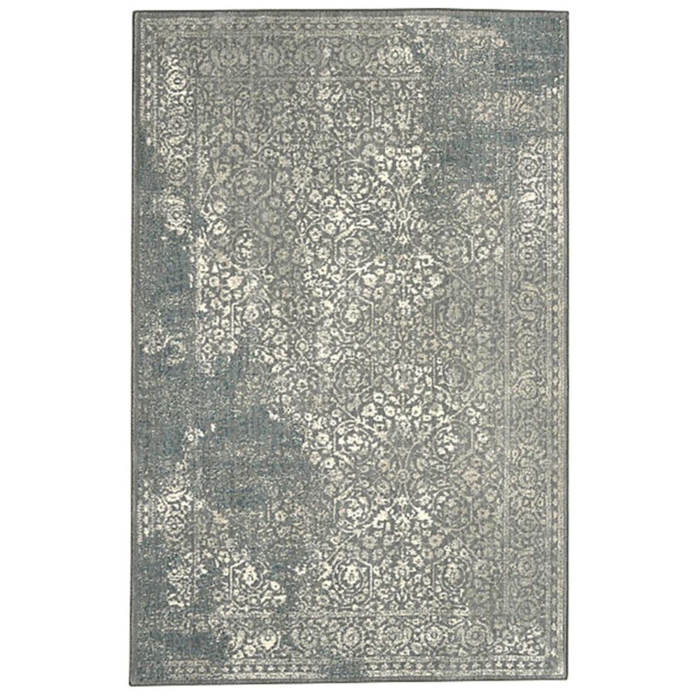 Karastan Euphoria Ayr 90643-90075 6"6" x 9"6" Willow Grey Area Rug, , large