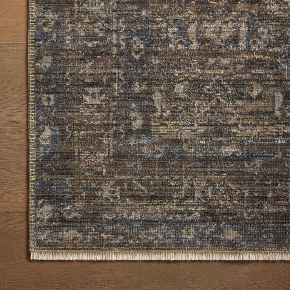 Loloi Heritage 10&#39; x 14&#39; Lagoon and Tobacco Area Rug, , large